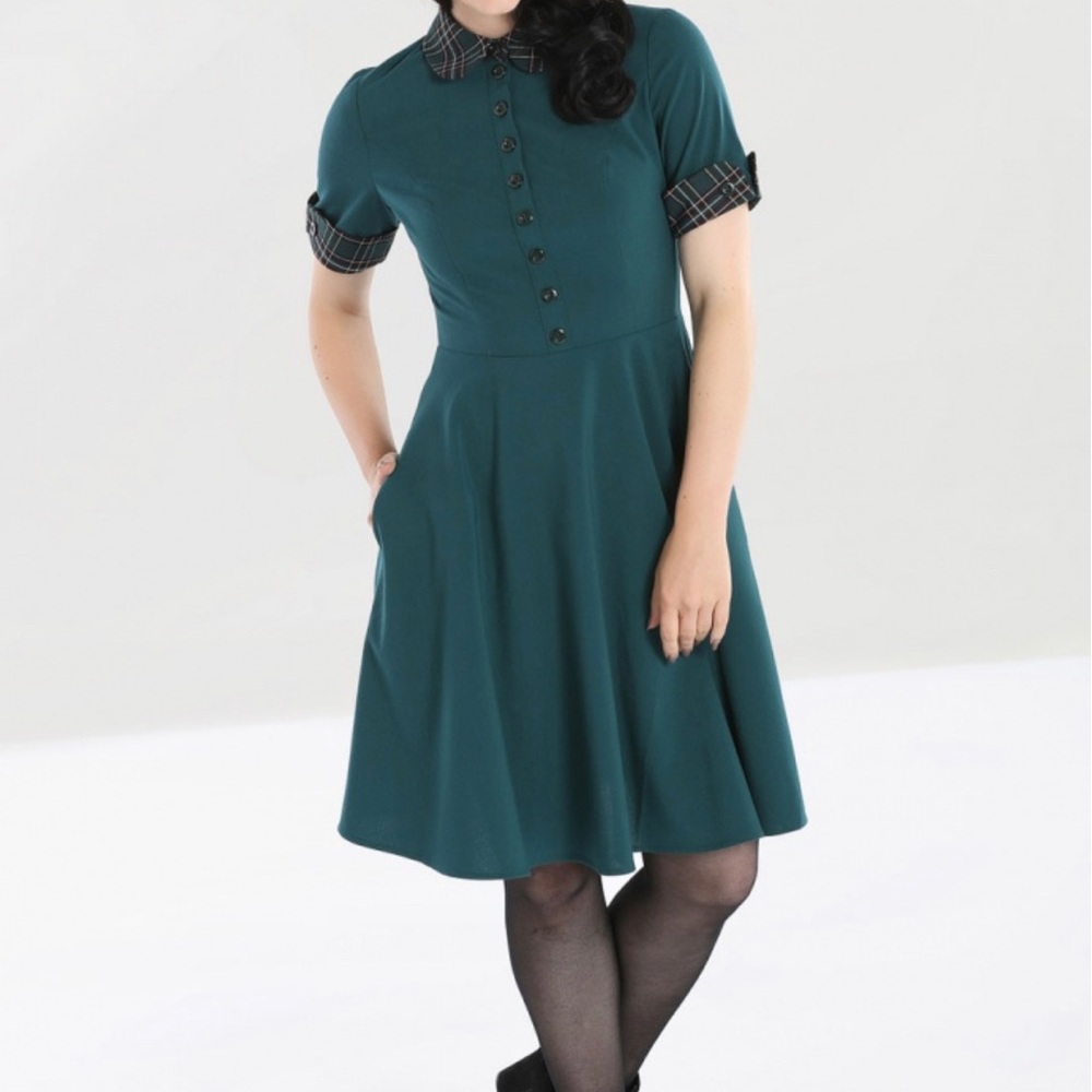 Hell Bunny Tiddlywink Mid Dress